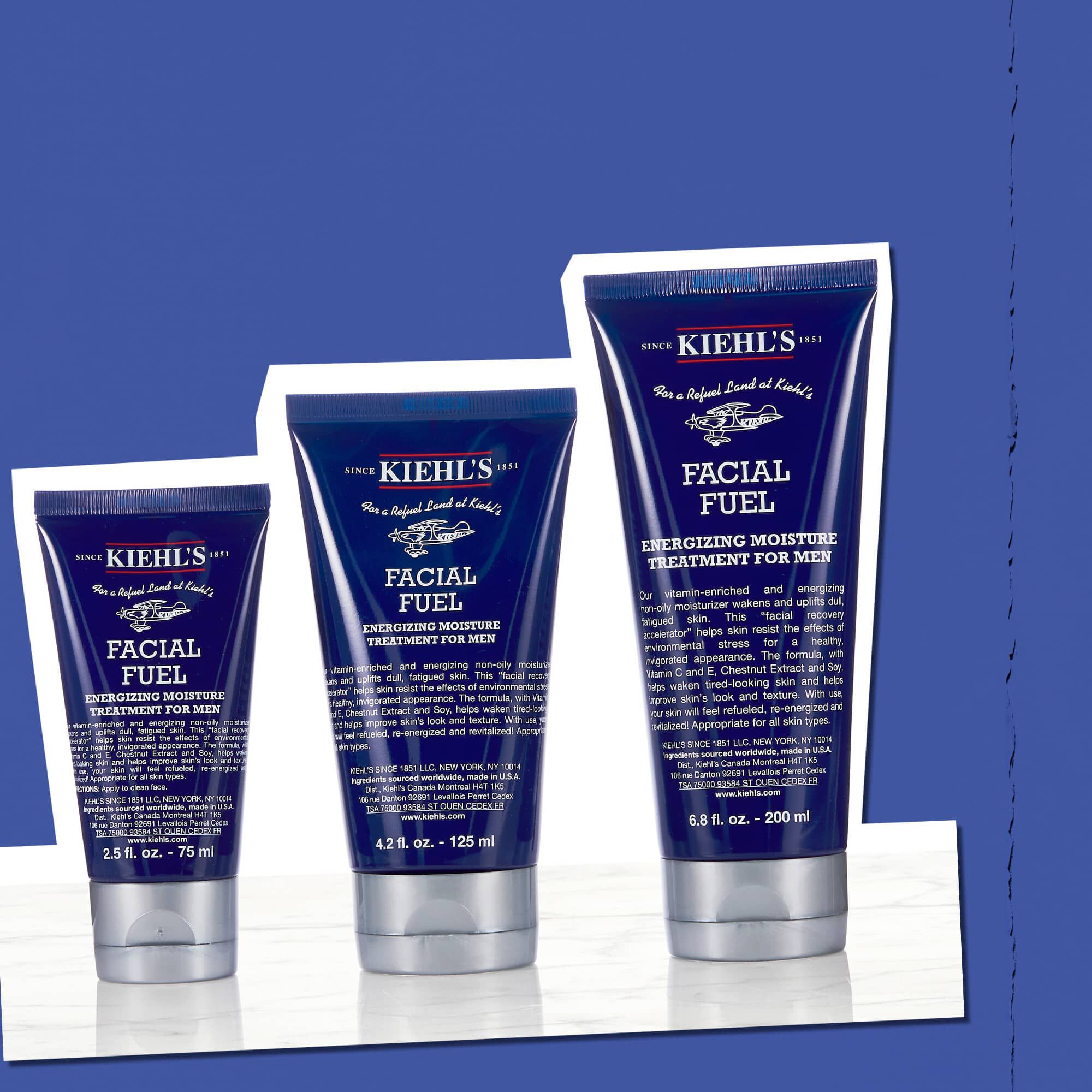 فيشال فيول معالج ترطيب منشط للوجه للرجال