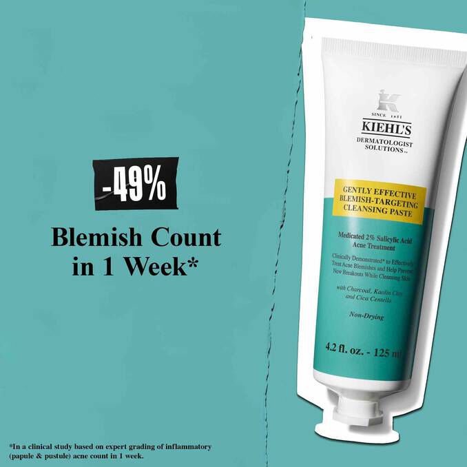-49% Blemish Count in 1 Week ​