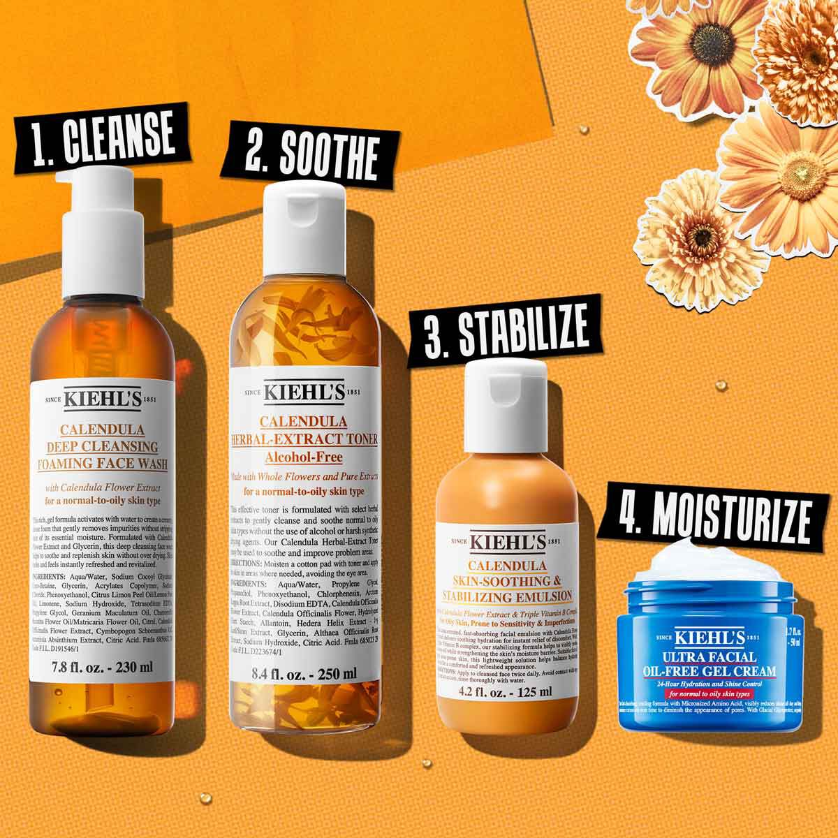 Calendula Herbal Extract Alcohol-Free Toner