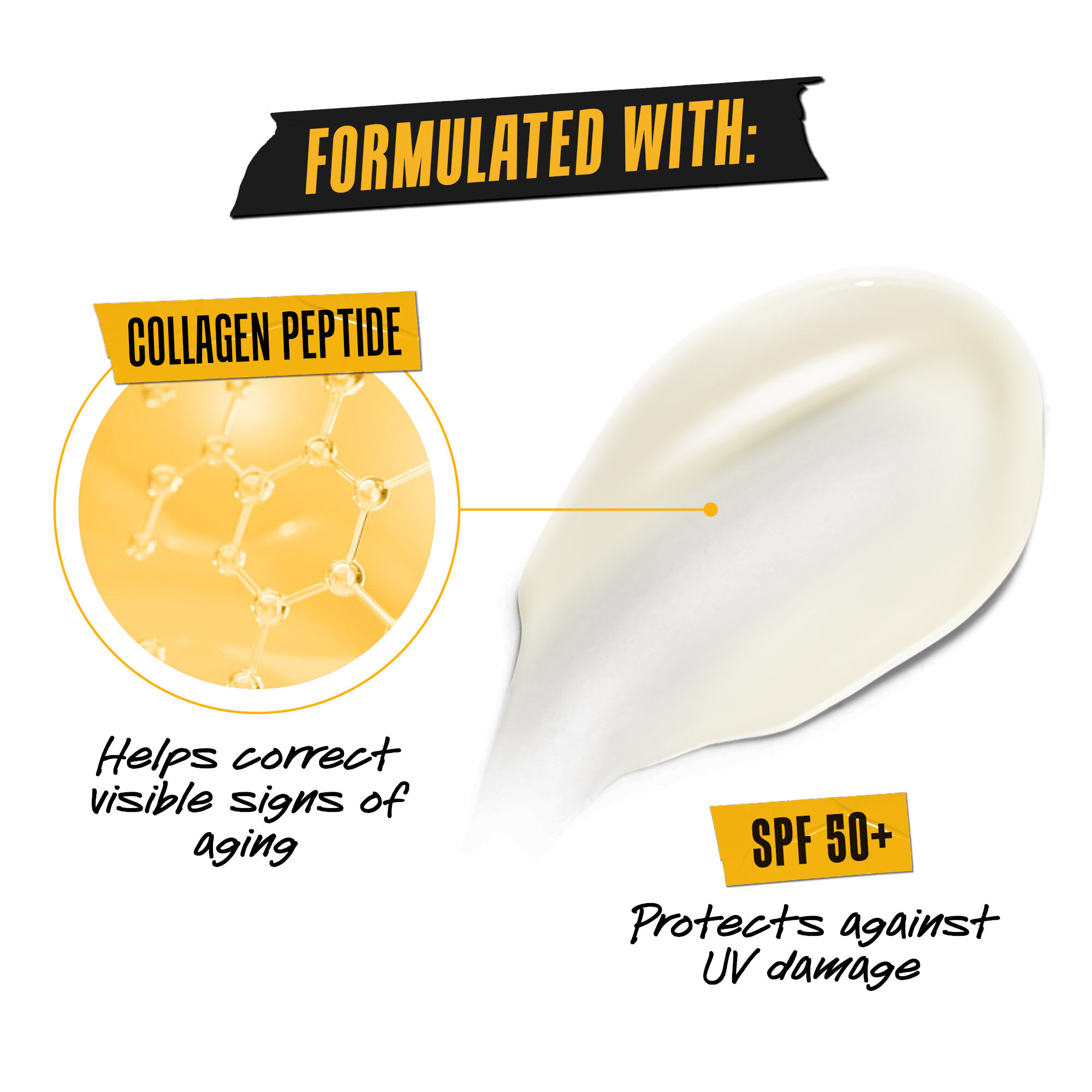 Better Screen™ UV Serum SPF 50+ Facial Sunscreen with Collagen Peptide