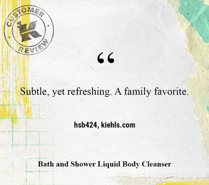 Subtle, yet refreshing. A family favorite." —hsb424, kiehls.com